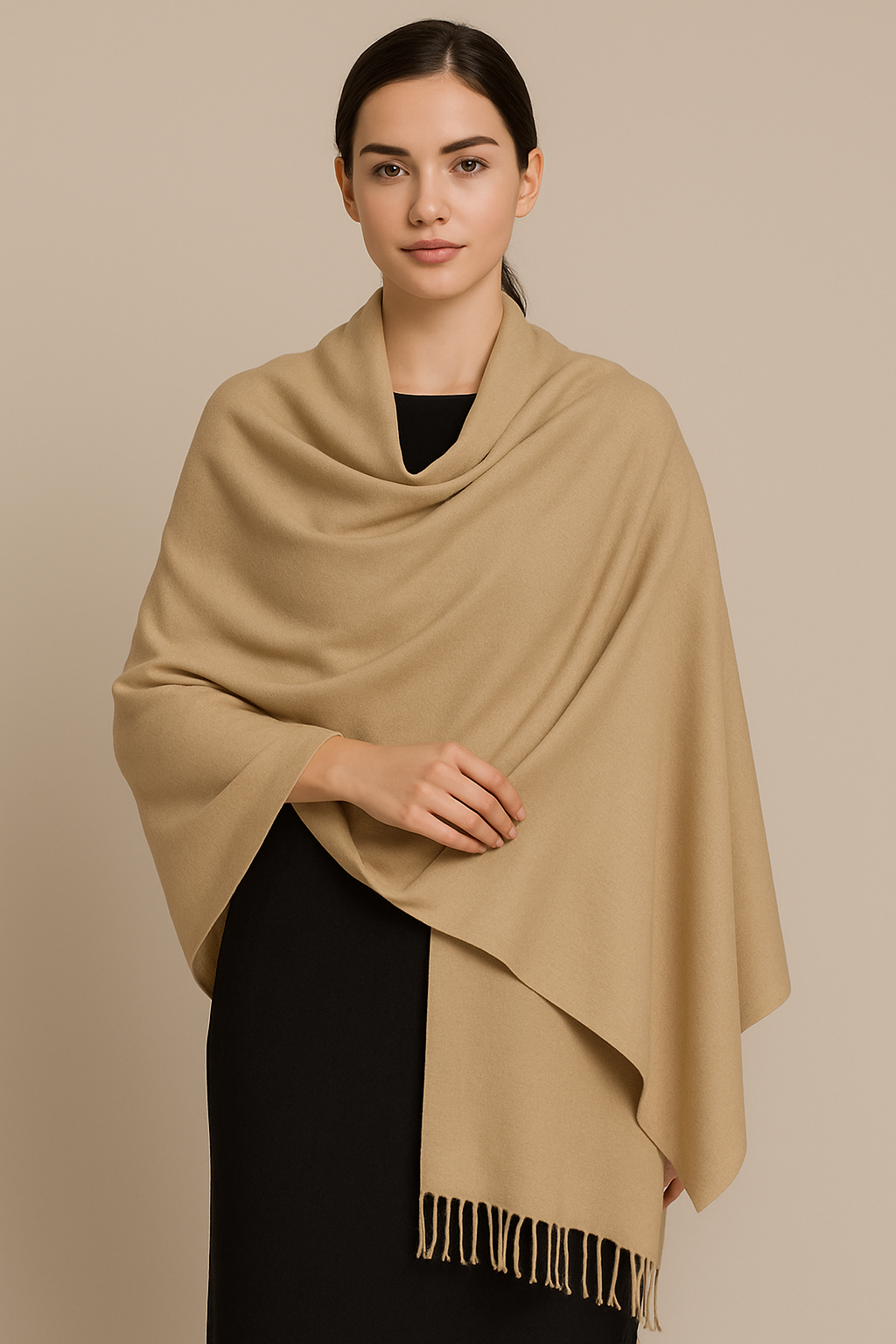 Solid Pashmina Shawls